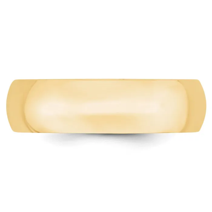 Goldia Rings Solid 14K Yellow Gold 6mm Light Weight Comfort Fit MensWomens Wedding Band Ring Size 95 Goldia Rings Solid 14K Yellow Gold 6mm Light Weight Comfort Fit MensWomens Wedding Band Ring Size 95