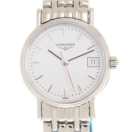 JMS always Watches Original Longines Presence Quartz White Dial Watch L43194126 JMS always Watches Original Longines Presence Quartz White Dial Watch L43194126