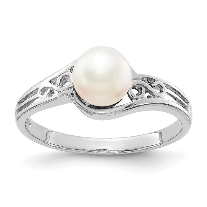 Rings Goldia 14k White Gold FW Cultured Pearl FW Cultured Pearl ring