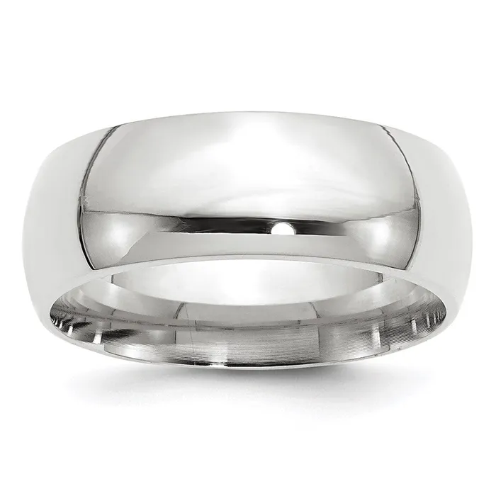 Rings Solid 14K Yellow Gold White Gold 8mm Comfort Fit MensWomens Wedding Band Ring Size 85 Goldia Rings Solid 14K Yellow Gold White Gold 8mm Comfort Fit MensWomens Wedding Band Ring Size 85 Goldia