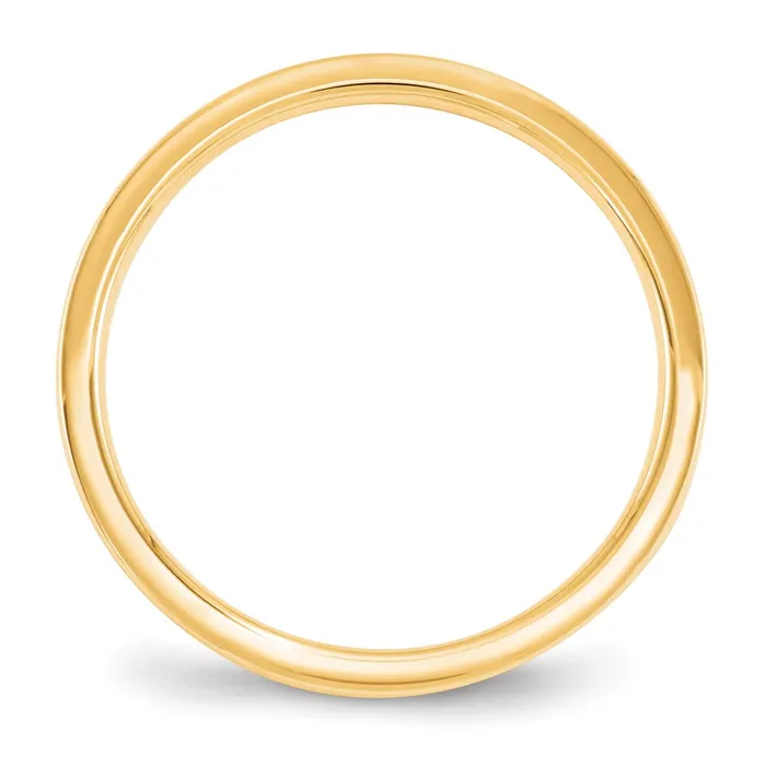 Solid 18K Yellow Gold 25mm Standard Flat Comfort Fit MensWomens Wedding Band Ring Size 7 Goldia Rings Solid 18K Yellow Gold 25mm Standard Flat Comfort Fit MensWomens Wedding Band Ring Size 7 Goldia Rings