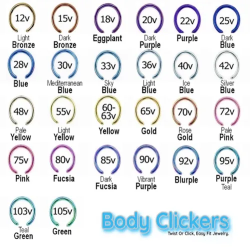 Body Clickers Earrings Minimalist Flat Bar Push Fit Titanium Earring 14g 16g 18g 20g Body Clickers Earrings Minimalist Flat Bar Push Fit Titanium Earring 14g 16g 18g 20g
