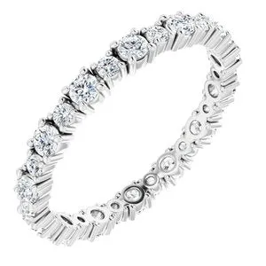 Rings 14K White 34 CTW Diamond Eternity Band 12362860005PSTWBC WB Choice Jewelry Rings 14K White 34 CTW Diamond Eternity Band 12362860005PSTWBC WB Choice Jewelry