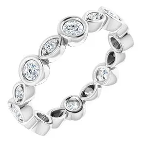 Rings WB Choice Jewelry 14K White 12 CTW Diamond Eternity Band 12363260136PSTWBC Rings WB Choice Jewelry 14K White 12 CTW Diamond Eternity Band 12363260136PSTWBC