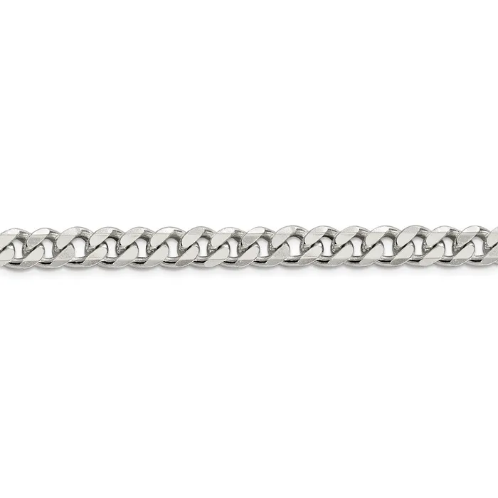 Rings WB Choice Jewelry Sterling Silver 8mm Curb ChainWBCQCB22026 Rings WB Choice Jewelry Sterling Silver 8mm Curb ChainWBCQCB22026