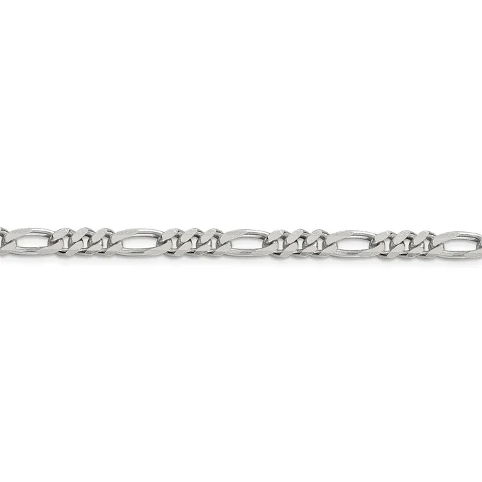 Sterling Silver 55mm Figaro ChainWBCQFG15036 WB Choice Jewelry Rings Sterling Silver 55mm Figaro ChainWBCQFG15036 WB Choice Jewelry Rings
