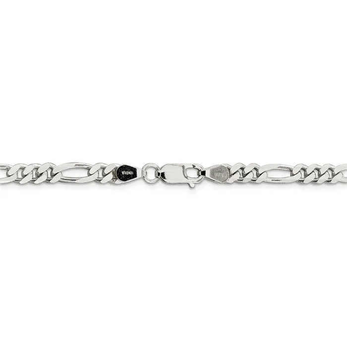 Sterling Silver 55mm Figaro ChainWBCQFG15036 WB Choice Jewelry Rings Sterling Silver 55mm Figaro ChainWBCQFG15036 WB Choice Jewelry Rings