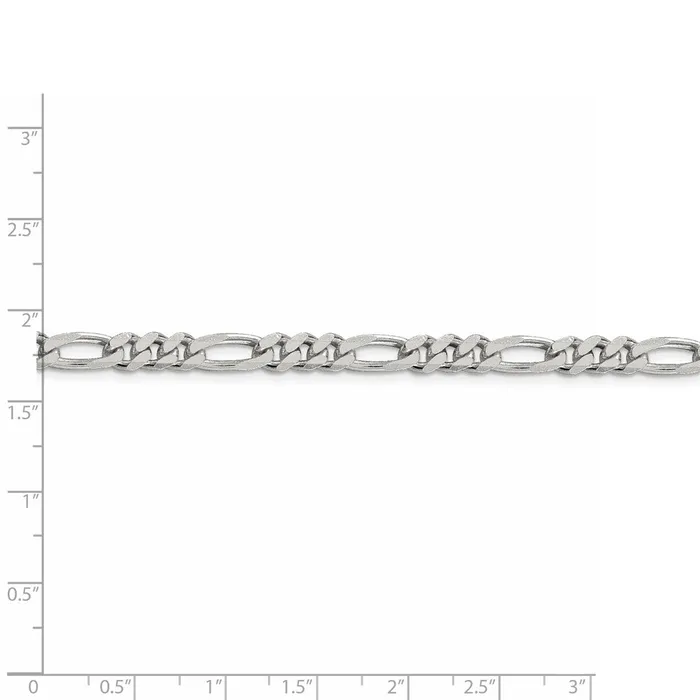 Sterling Silver 55mm Figaro ChainWBCQFG15036 WB Choice Jewelry Rings Sterling Silver 55mm Figaro ChainWBCQFG15036 WB Choice Jewelry Rings