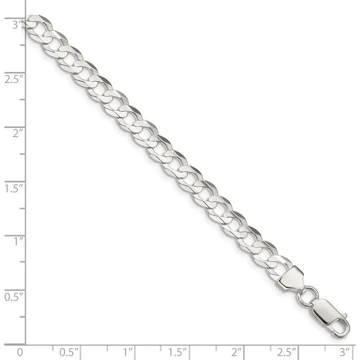 Sterling Silver 675mm Concave Beveled Curb ChainWBCQCBC18018 WB Choice Jewelry Rings Sterling Silver 675mm Concave Beveled Curb ChainWBCQCBC18018 WB Choice Jewelry Rings