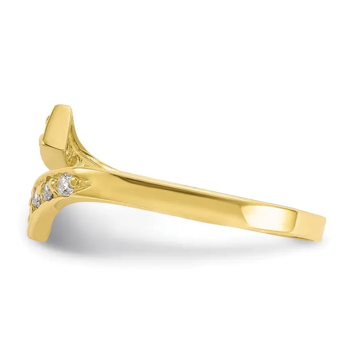 WB Choice Jewelry Rings 10k CZ Toe RingWBC10C1162 WB Choice Jewelry Rings 10k CZ Toe RingWBC10C1162