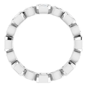 WB Choice Jewelry Rings 14K White 1 14 CTW Diamond Eternity Band 12363260104PSTWBC WB Choice Jewelry Rings 14K White 1 14 CTW Diamond Eternity Band 12363260104PSTWBC