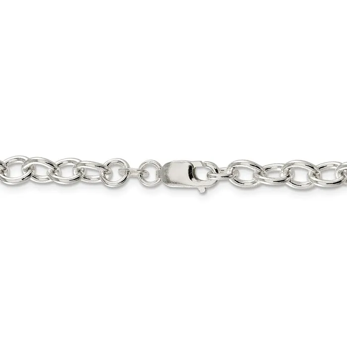 WB Choice Jewelry Rings Sterling Silver 68mm Oval Cable ChainWBCQFC9724 WB Choice Jewelry Rings Sterling Silver 68mm Oval Cable ChainWBCQFC9724
