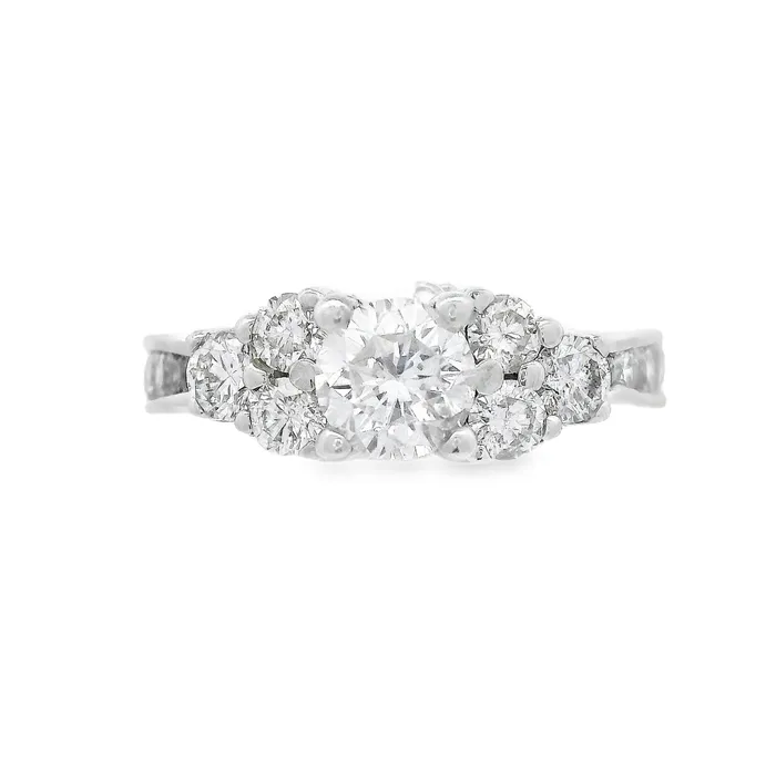 14kt White Gold 150cttw Unique Canadian Diamond Ring Independent Jewellers Rings 14kt White Gold 150cttw Unique Canadian Diamond Ring Independent Jewellers Rings