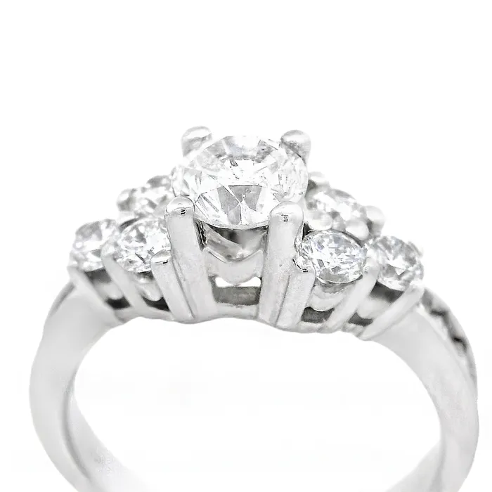 14kt White Gold 150cttw Unique Canadian Diamond Ring Independent Jewellers Rings