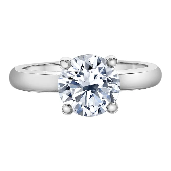 Diamond Evolution Rings 14kt White Gold 502cttw LabCreated Round Diamond Engagement Ring Diamond Evolution Rings 14kt White Gold 502cttw LabCreated Round Diamond Engagement Ring