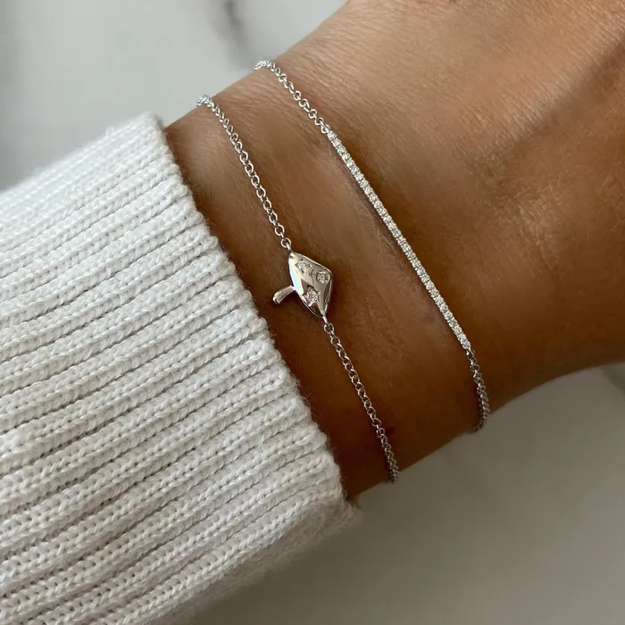 Alev Collection Bracelets Small Scattered Mushroom Bracelet