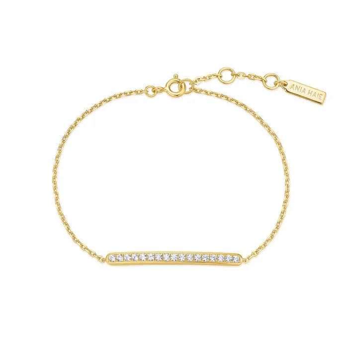 Bracelets Vogue Maven Pave Bar Bracelet Ania Haie