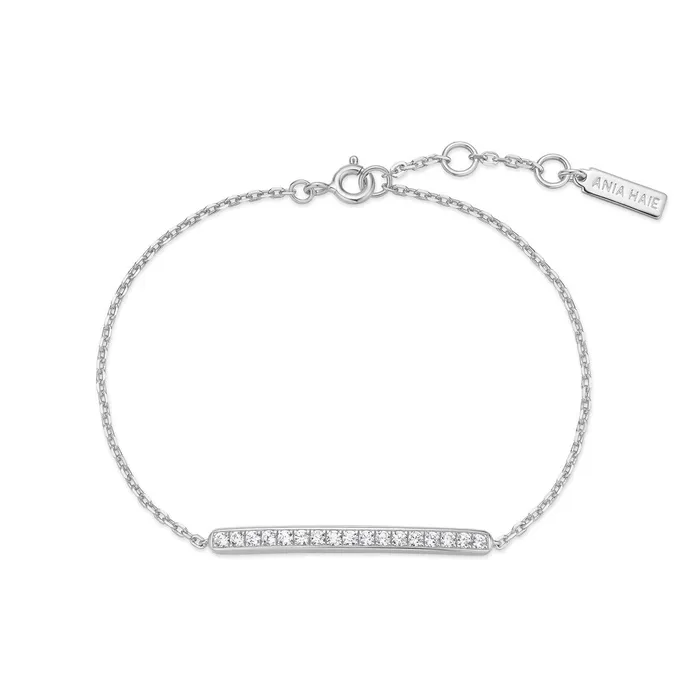 Bracelets Vogue Maven Pave Bar Bracelet Ania Haie