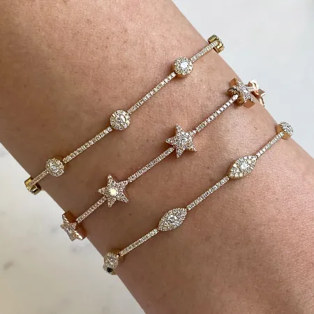 Multi Evil Eye Tennis Bracelet Alev Collection Bracelets