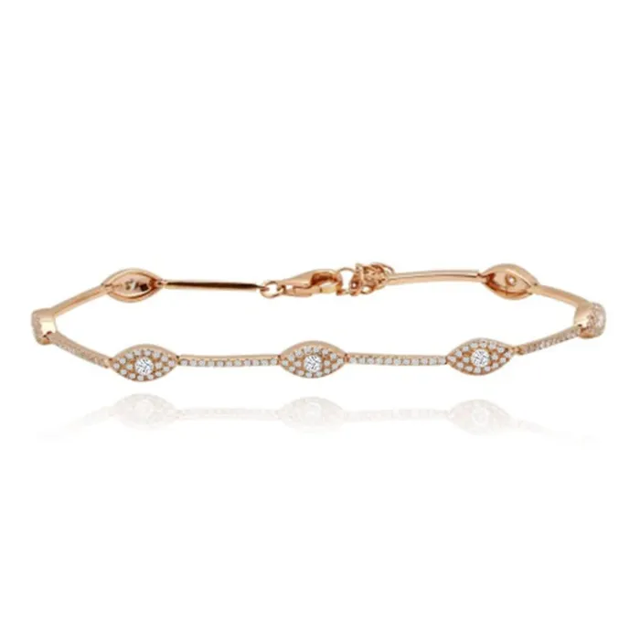 Multi Evil Eye Tennis Bracelet Alev Collection Bracelets