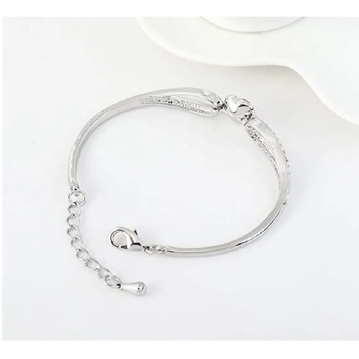 sparklingselections Bracelets Women Crystal Love bracelet Bangle