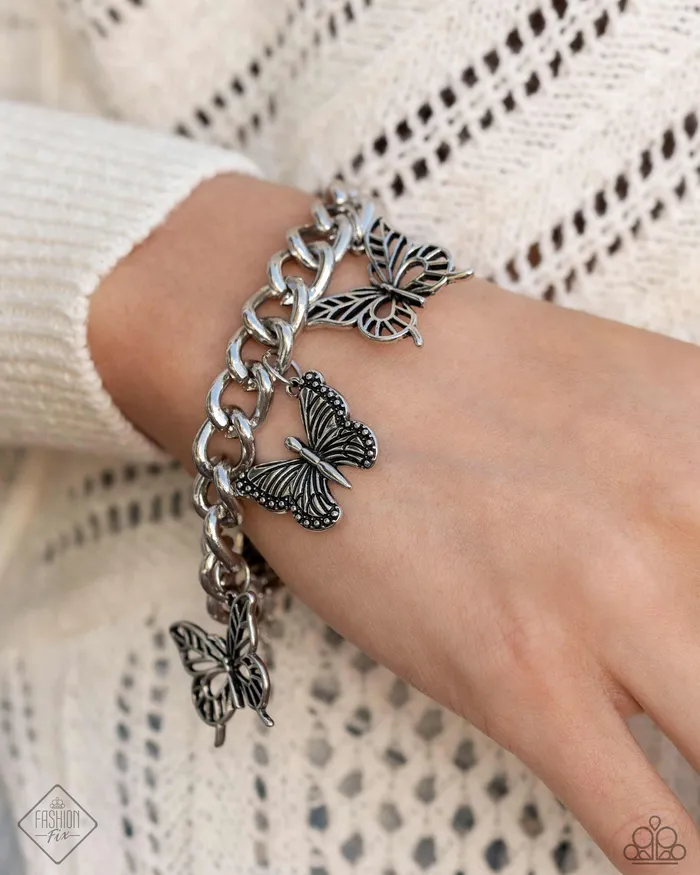 Aerial Ambience Silver Bracelet Jewelry by Bretta Paparazzi Accessories Bracelets Aerial Ambience Silver Bracelet Jewelry by Bretta Paparazzi Accessories Bracelets