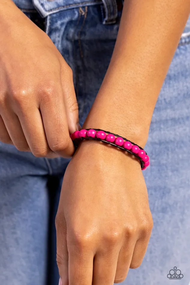 Bracelets Paparazzi Accessories Epic Explorer Pink Bracelet Jewelry by Bretta