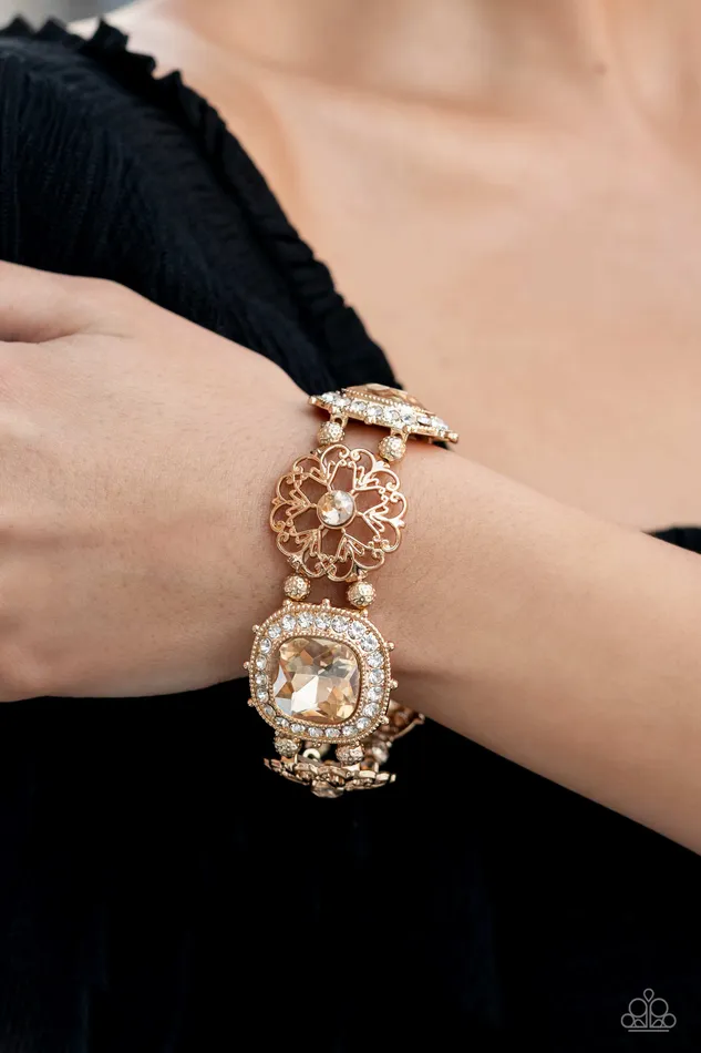 Bracelets Paparazzi Accessories Gilded Gallery Gold Bracelet Jewelry by Bretta