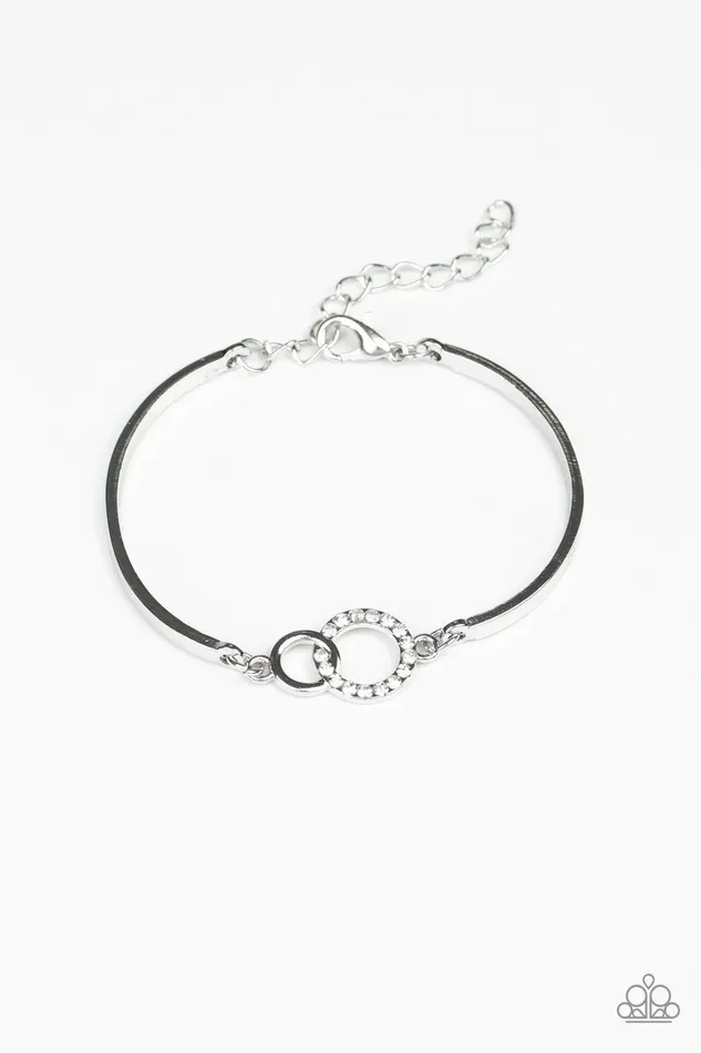 Bracelets Paparazzi Accessories Simple Sophistication White Bracelet Jewelry by Bretta