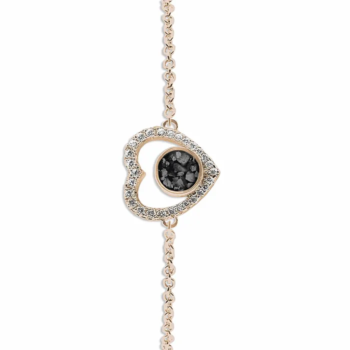 EverWith Bracelets EverWith Ladies Forever Memorial Ashes Bracelet with Fine Crystals