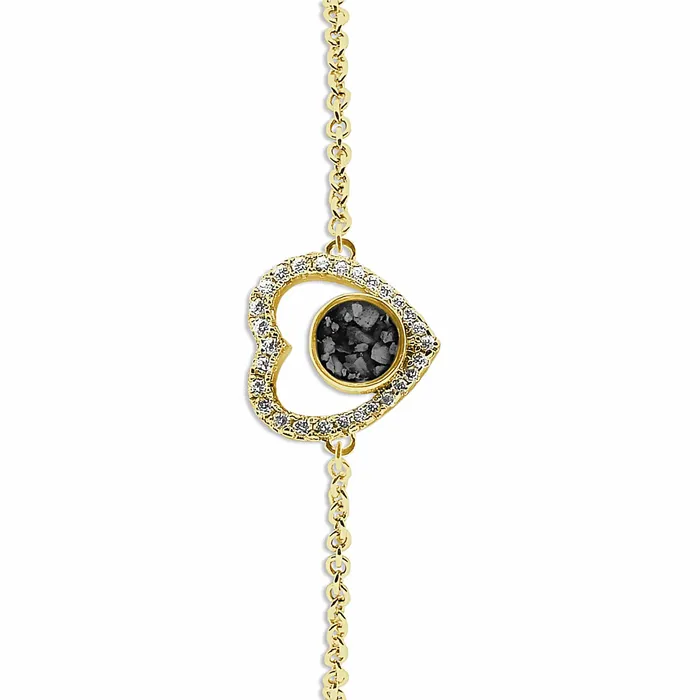 EverWith Bracelets EverWith Ladies Forever Memorial Ashes Bracelet with Fine Crystals