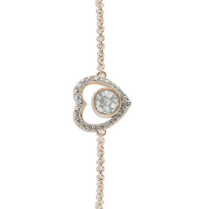 EverWith Bracelets EverWith Ladies Forever Memorial Ashes Bracelet with Fine Crystals