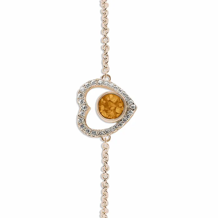 EverWith Bracelets EverWith Ladies Forever Memorial Ashes Bracelet with Fine Crystals