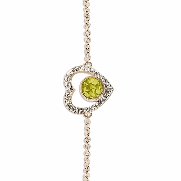 EverWith Bracelets EverWith Ladies Forever Memorial Ashes Bracelet with Fine Crystals