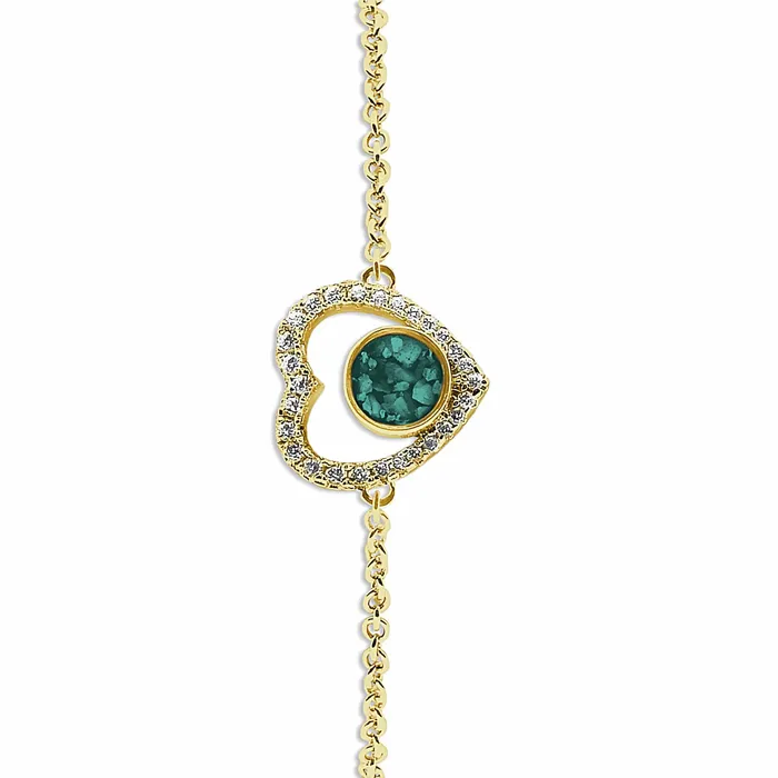 EverWith Bracelets EverWith Ladies Forever Memorial Ashes Bracelet with Fine Crystals