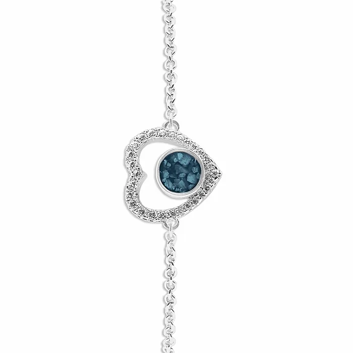 EverWith Bracelets EverWith Ladies Forever Memorial Ashes Bracelet with Fine Crystals