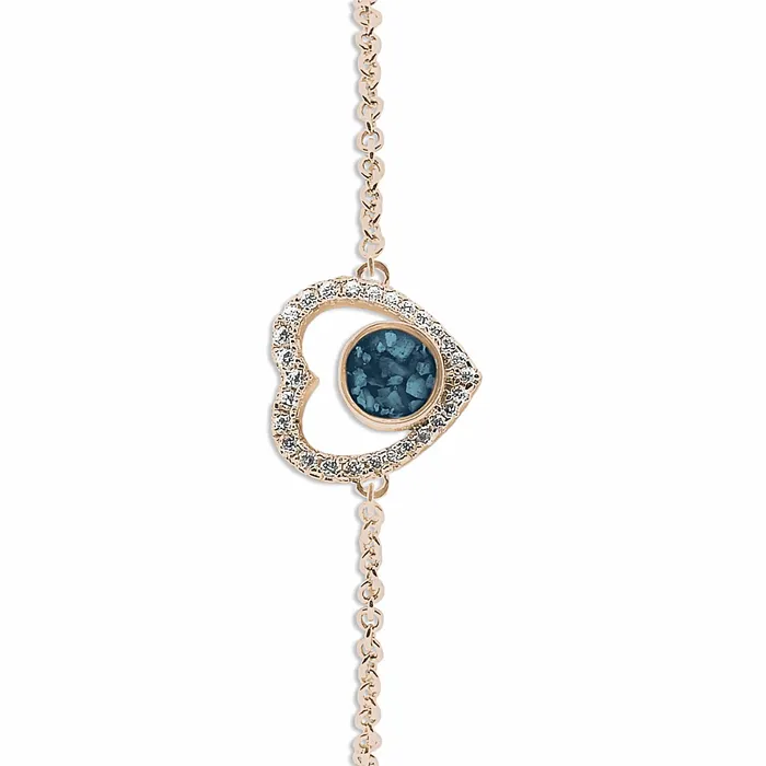 EverWith Bracelets EverWith Ladies Forever Memorial Ashes Bracelet with Fine Crystals
