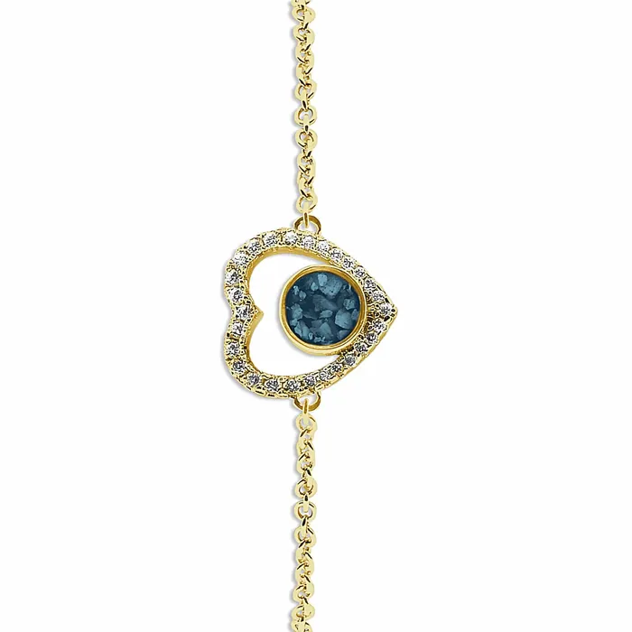EverWith Bracelets EverWith Ladies Forever Memorial Ashes Bracelet with Fine Crystals