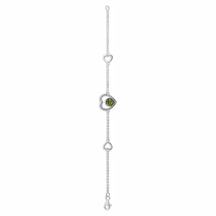 EverWith Bracelets EverWith Ladies Forever Memorial Ashes Bracelet with Fine Crystals