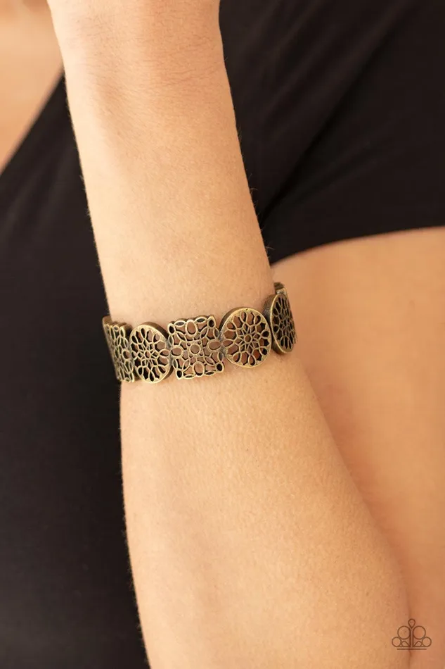 Jewelry by Bretta Bracelets Mandala Mixer Brass Bracelet Jewelry by Bretta
