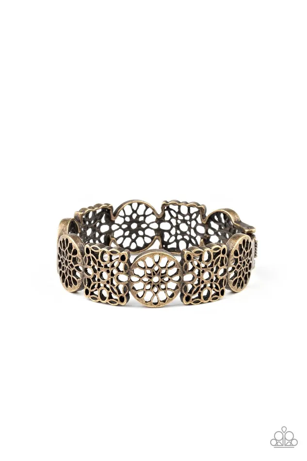 Jewelry by Bretta Bracelets Mandala Mixer Brass Bracelet Jewelry by Bretta