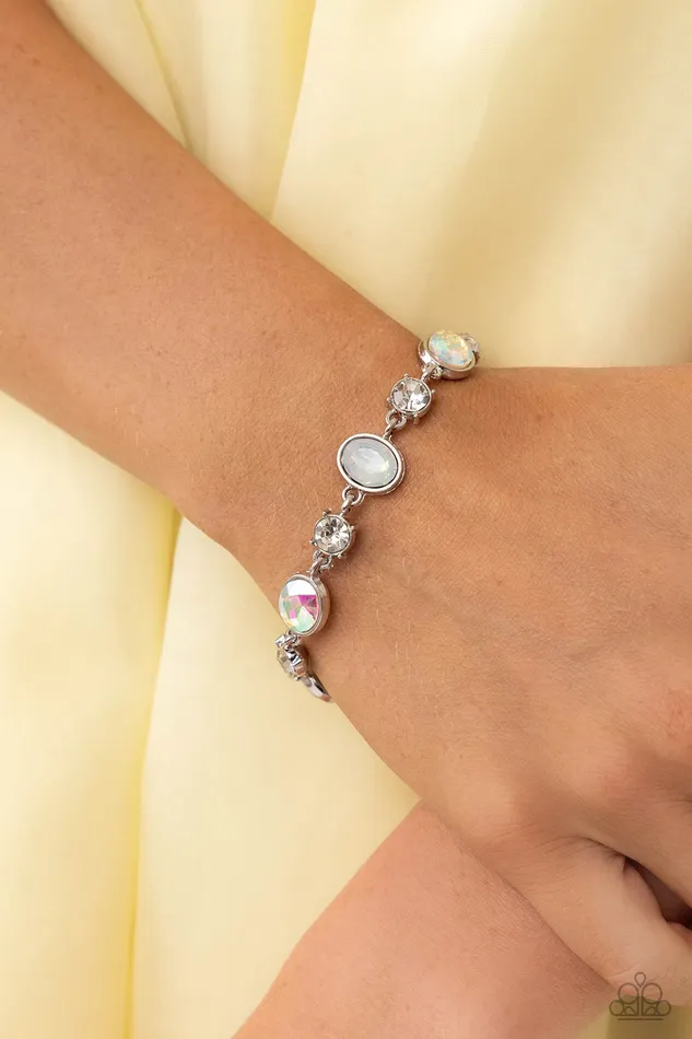 Paparazzi Accessories Bracelets Ethereal Empathy White Bracelet Jewelry by Bretta Paparazzi Accessories Bracelets Ethereal Empathy White Bracelet Jewelry by Bretta
