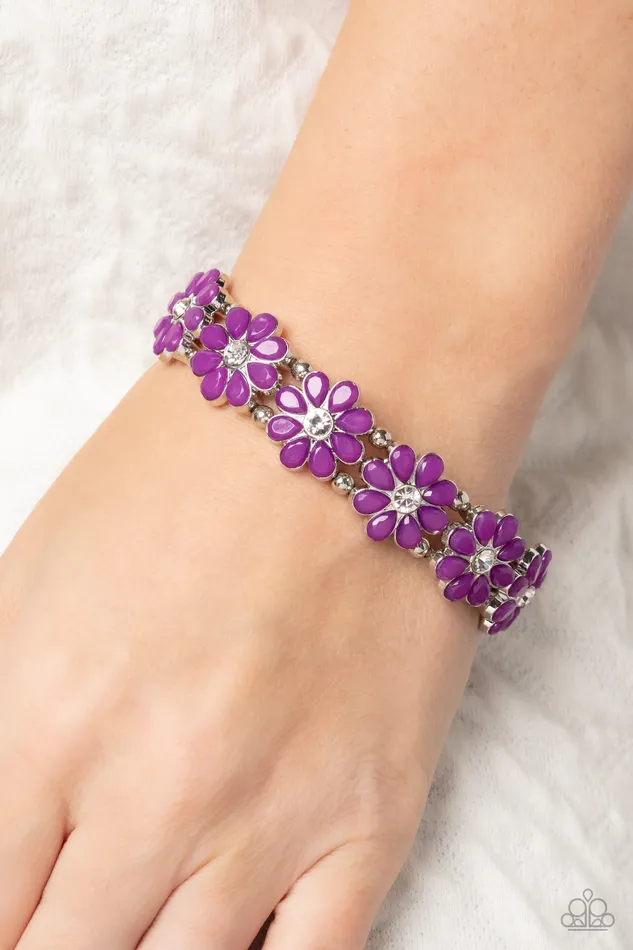 Paparazzi Accessories Bracelets Hawaiian Holiday Purple Bracelet Jewelry by Bretta Paparazzi Accessories Bracelets Hawaiian Holiday Purple Bracelet Jewelry by Bretta