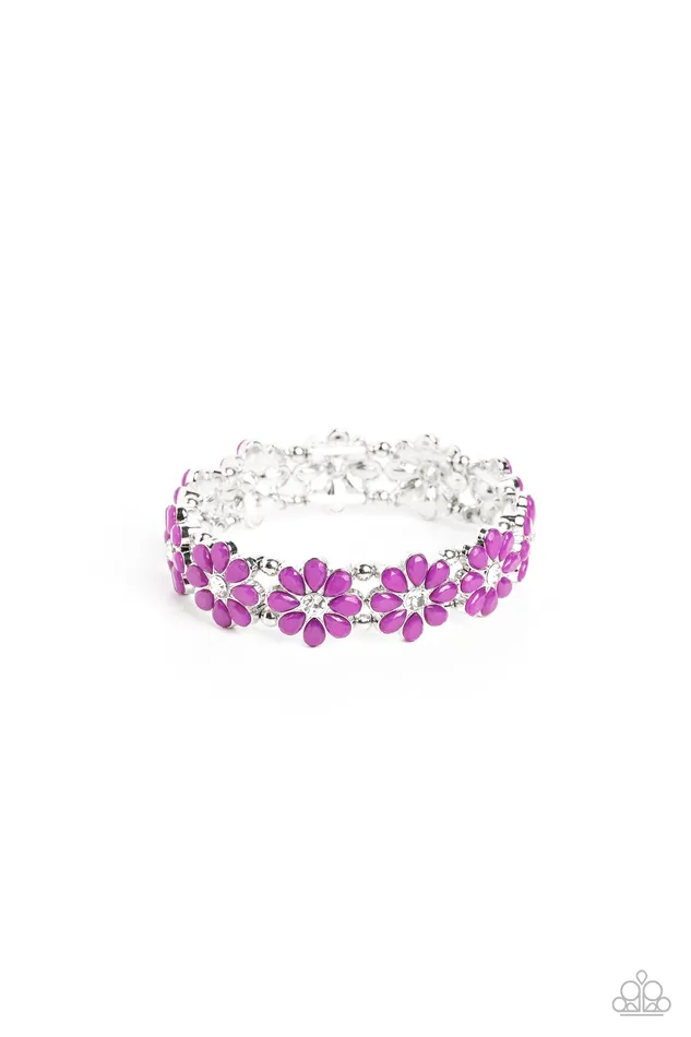 Paparazzi Accessories Bracelets Hawaiian Holiday Purple Bracelet Jewelry by Bretta