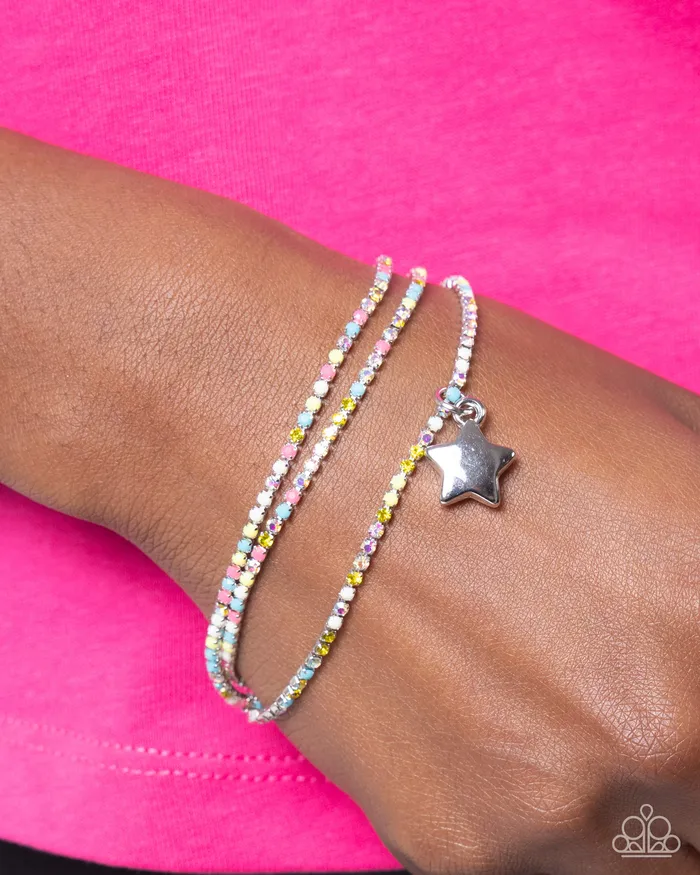 Paparazzi Accessories Stellar Savvy Yellow Bracelet Jewelry by Bretta Bracelets Paparazzi Accessories Stellar Savvy Yellow Bracelet Jewelry by Bretta Bracelets